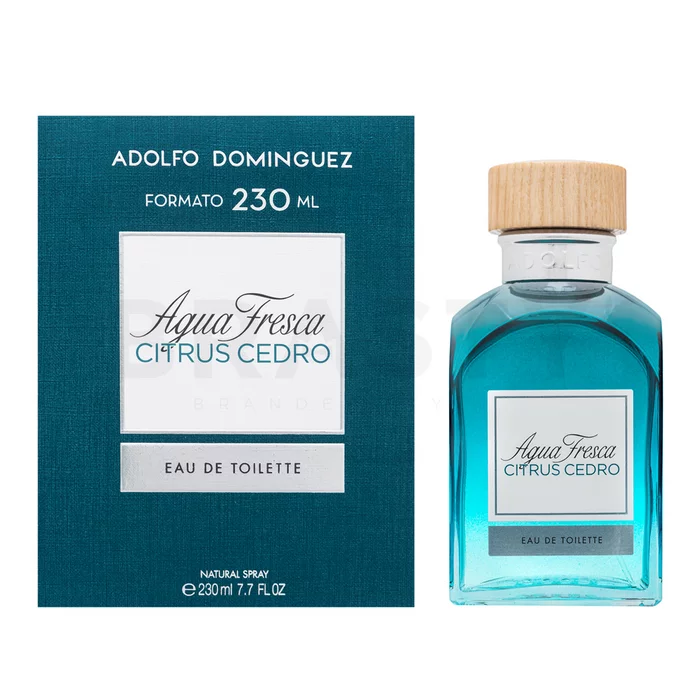 Adolfo Dominguez Agua Fresca Citrus Cedro Eau de Toilette bărbați 230 ml