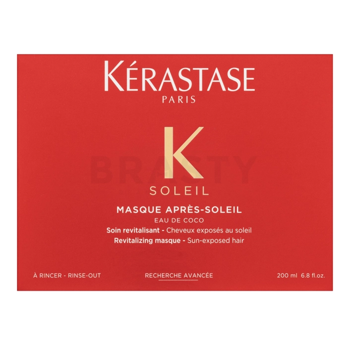 Kérastase Soleil Masque Aprés-Soleil krepilna maska za lase, obremenjene s soncem 200 ml