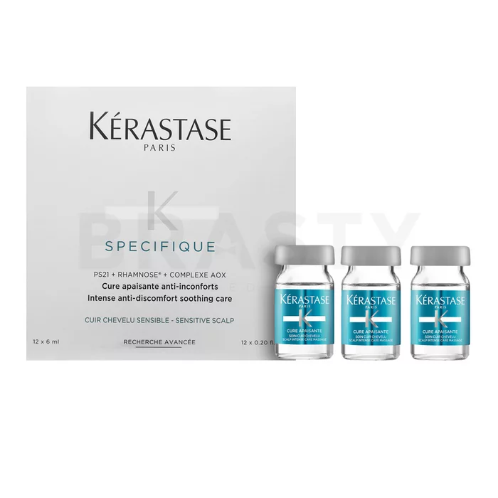 Kérastase Spécifique Cure Apaisante Anti-Inconforts haarbehandeling tegen haaruitval 12 x 6 ml