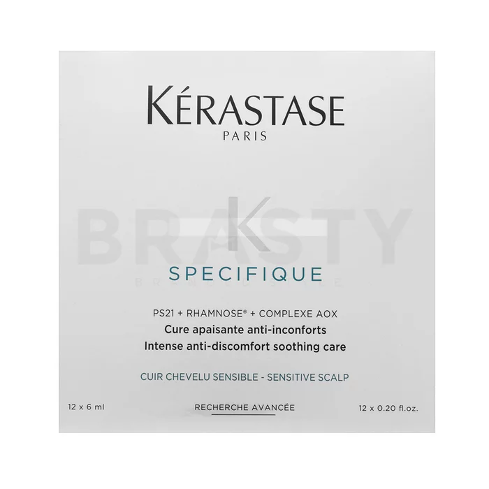 Kérastase Spécifique Cure Apaisante Anti-Inconforts haarbehandeling tegen haaruitval 12 x 6 ml