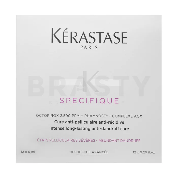 Kérastase Spécifique Cure Anti-Pelliculaire Anti-Récidive hajkúra hajhullás ellen 12 x 6 ml