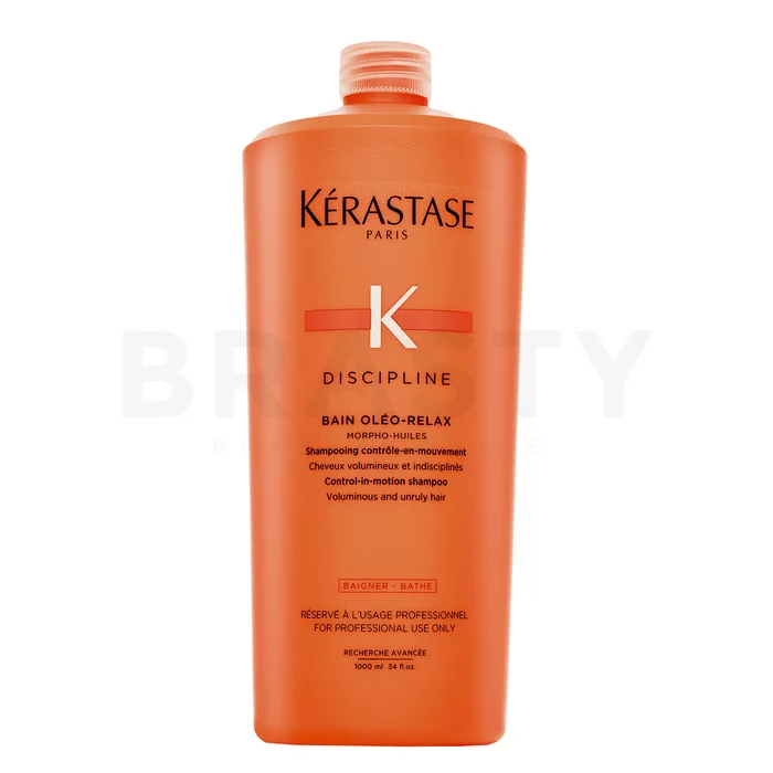 Kérastase Discipline Oléo-Relax Control-In-Motion Shampoo gladilni šampon za suhe in neurejene lase 1000 ml