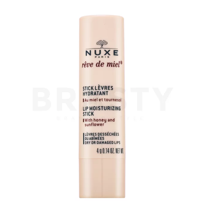 Nuxe Rêve De Miel Lip Moisturizing Stick tápláló ajakbalzsam hidratáló hatású 4 g