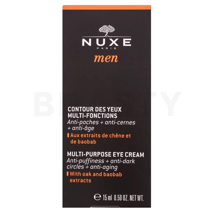 Nuxe Men krema za učvrstitev oči Multi-Purpose Eye Cream 15 ml