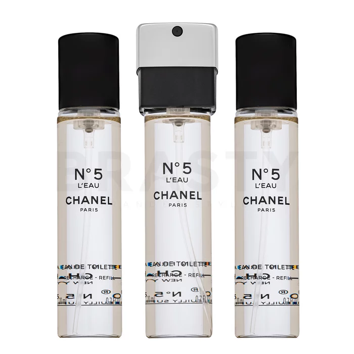 Chanel No.5 L'Eau - Refill Eau de Toilette para mujer 3 x 20 ml