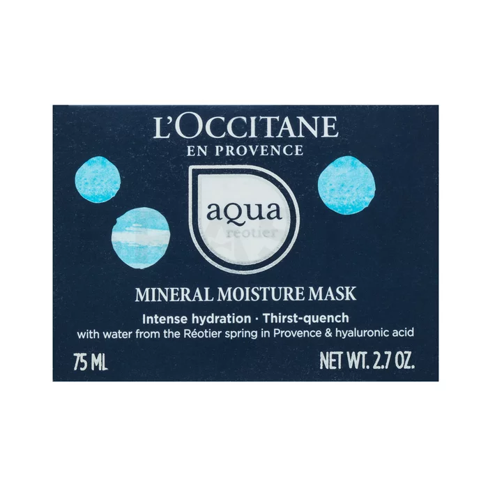 L'Occitane Aqua Réotier Mascarilla Mineral Moisture Mask 75 ml