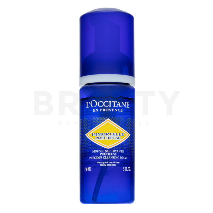 L'Occitane Immortelle Précieuse Cleansing Foam tisztító hab mindennapi használatra 150 ml
