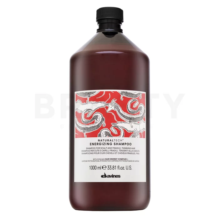 Davines Natural Tech Energizing Shampoo sampon ritkuló hajra 1000 ml