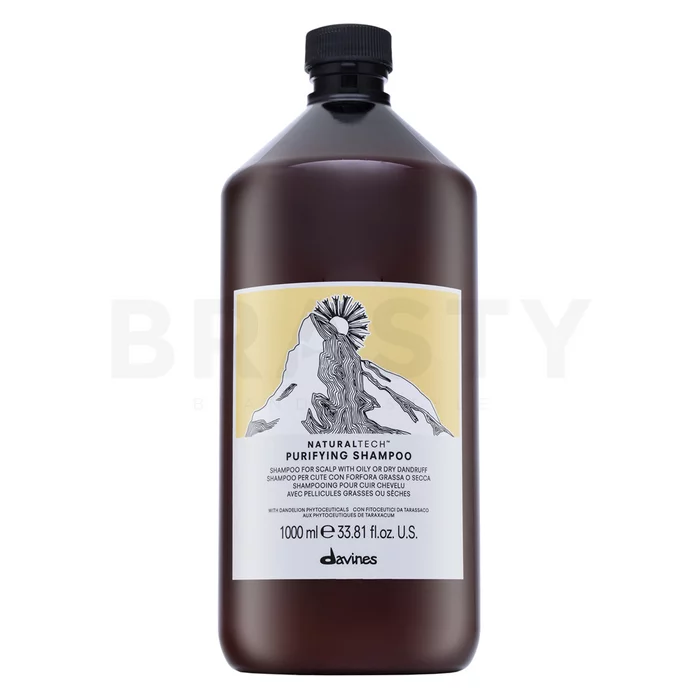 Davines Natural Tech Purifying Shampoo sampon korpásodás ellen 1000 ml