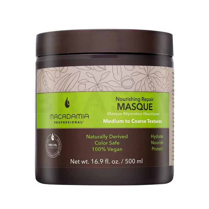 Macadamia Nourishing Repair Masque tápláló hajmaszk sérült hajra 500 ml
