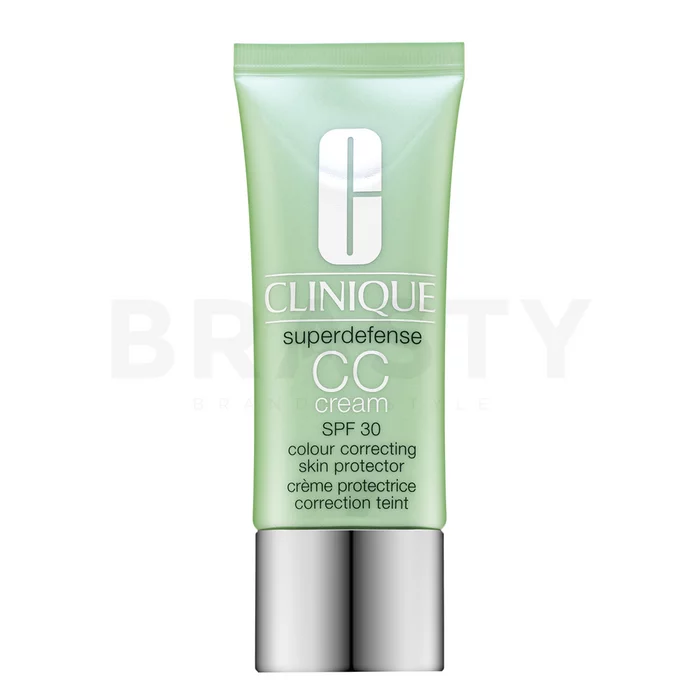 Clinique Superdefense CC krema CC SPF 30 Colour Correcting Skin Protection Light Medium 40 ml