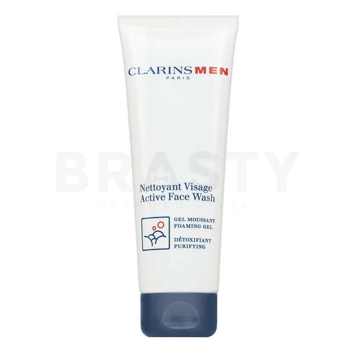 Clarins Men Active Face Wash tisztító gél férfiaknak 125 ml
