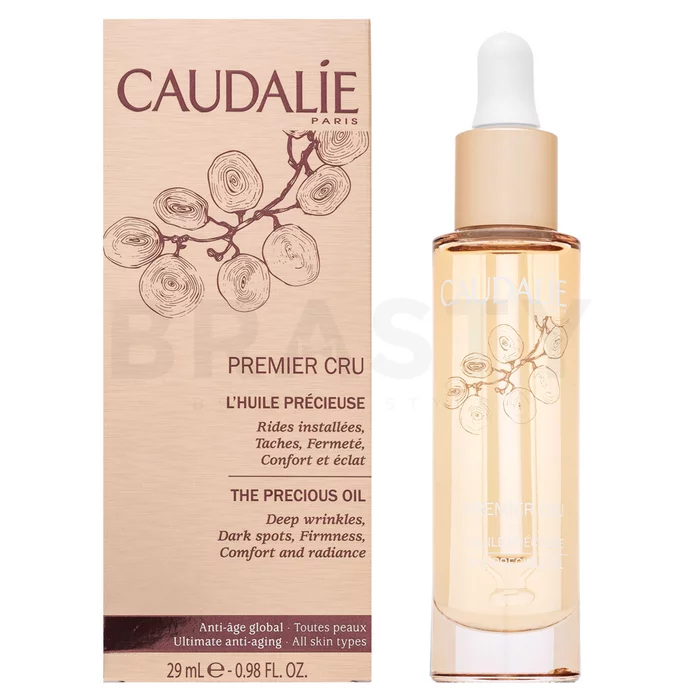 Caudalie Premier Cru The Precious Oil uniwersalny suchy olejek przeciw starzeniu się skóry 29 ml