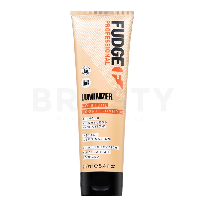 Fudge Professional Luminizer Moisture Boost Shampoo tápláló sampon haj hidratálására 250 ml