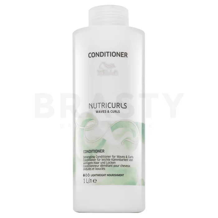 Wella Professionals Nutricurls Waves & Curls Conditioner Voedende conditioner voor golvend en krullend haar 1000 ml