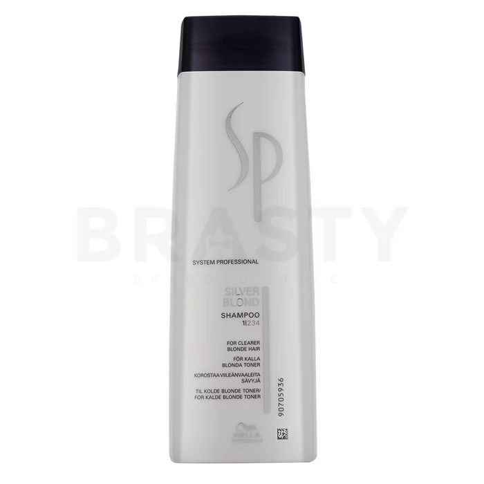Wella Professionals SP Silver Blond Shampoo szampon do włosów siwych i platynowego blondu 250 ml