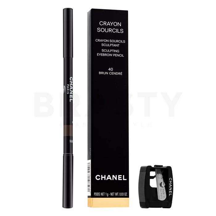Chanel Crayon Sourcils Sculpting Eyebrow Pencil szemöldökceruza barna árnyalatért 40 Brun Cendre 1 g