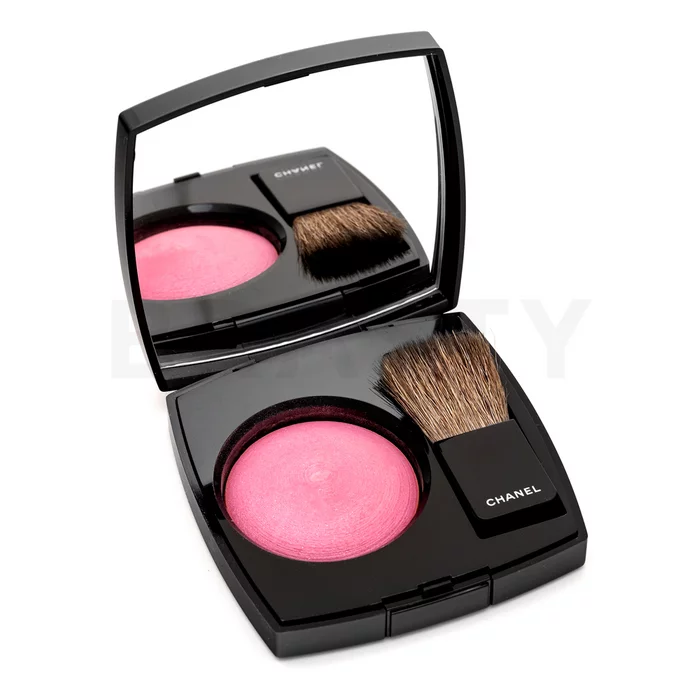 Chanel Joues Contraste Powder Blush púderes arcpír az egységes és világosabb arcbőrre 64 Pink Explosion 4 g