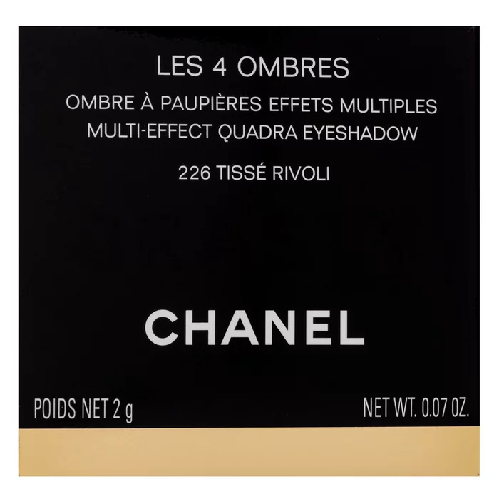 Chanel Les 4 Ombres Eyeshadow oogschaduw 226 Tisse Rivoli 2 g