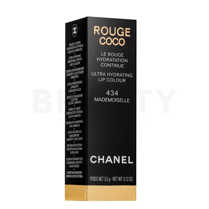 Chanel Rouge Coco rúzs hidratáló hatású 434 Mademoiselle 3,5 g