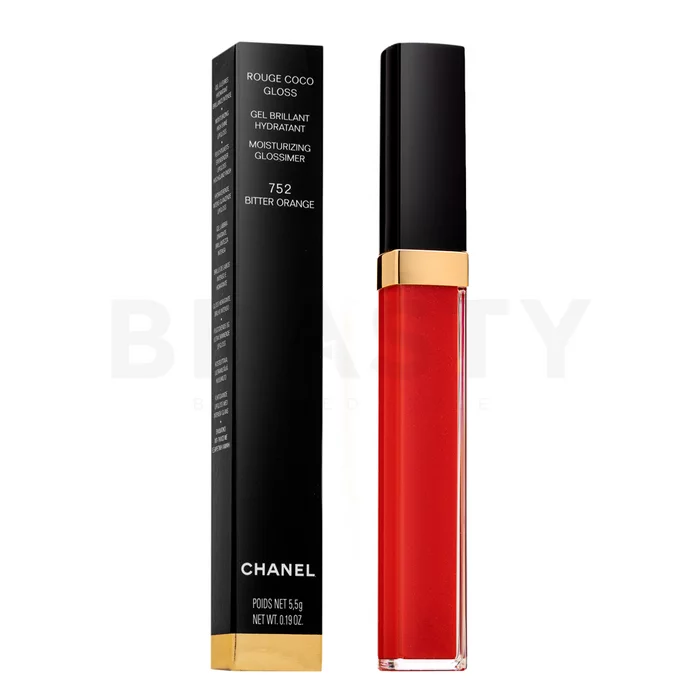 Chanel Rouge Coco Gloss ajakfény hidratáló hatású 752 Bitter Orange 5,5 g