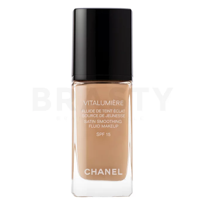 Chanel Vitalumiere Fluid Makeup make-up az egységes és világosabb arcbőrre 40 Beige 30 ml