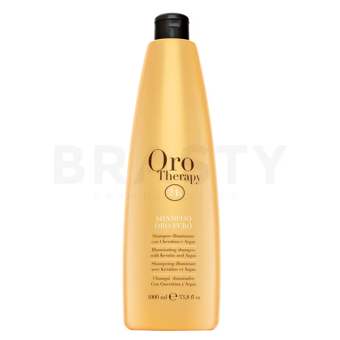 Fanola Oro Therapy Oro Puro Illuminating Shampoo ochranný šampón pre všetky typy vlasov 1000 ml
