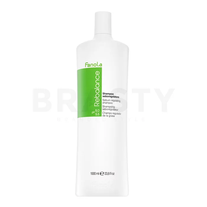 Fanola Rebalance Sebum Regulating Shampoo reinigende shampoo voor vet haar 1000 ml