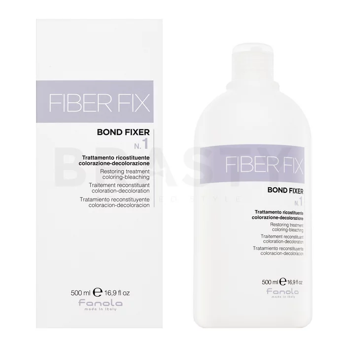 Fanola Fiber Fix Bond Fixer No.1 posilujúca starostlivosť pre farbené vlasy 500 ml