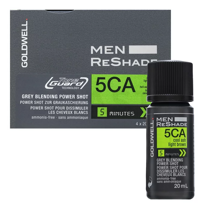 Goldwell Men ReShade 5CA Power Shot barva za lase 4 x 20 ml