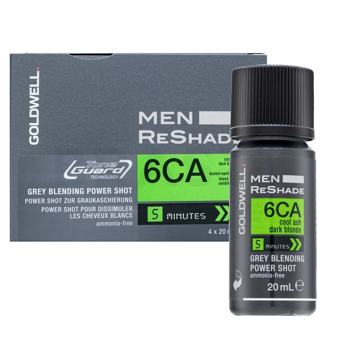 Goldwell Men ReShade 6CA Power Shot barva za lase 4 x 20 ml