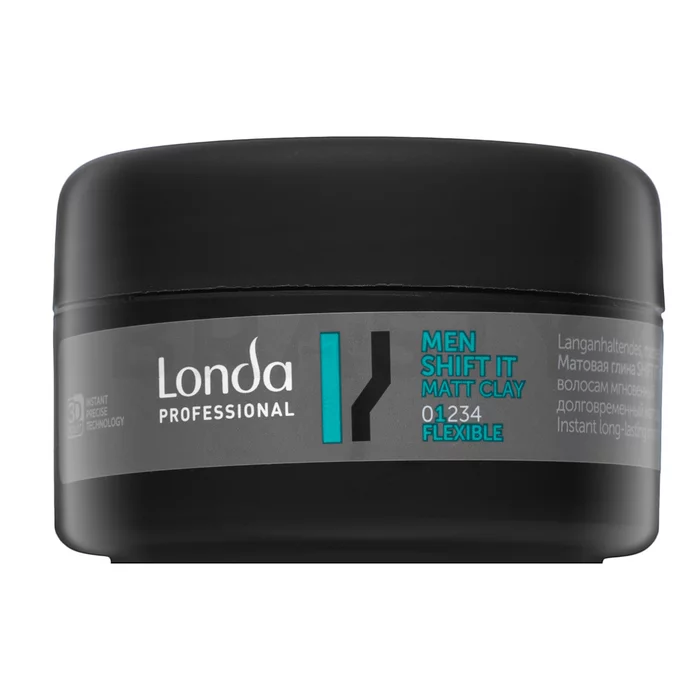 Londa Professional Men Shift It Matt Clay modelirna glina za enostavno pritrditev 75 ml