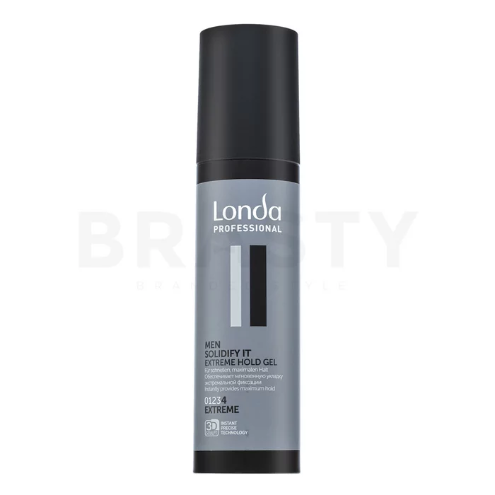 Londa Professional Men Solidify It Extreme Hold Gel haargel voor extra sterke grip 100 ml
