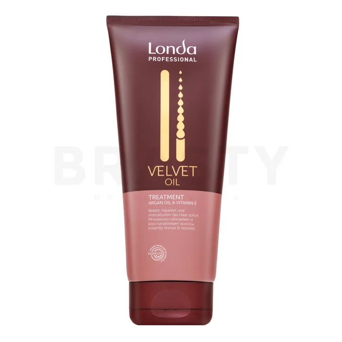 Londa Professional Velvet Oil Treatment maschera nutriente per morbidezza e lucentezza dei capelli 200 ml