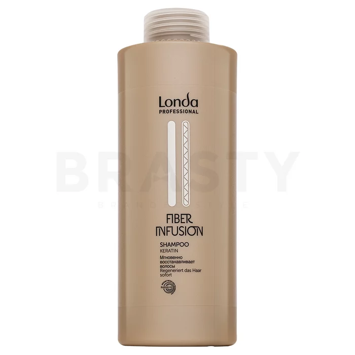 Londa Professional Fiber Infusion Shampoo vyživujúci šampón pre poškodené vlasy 1000 ml