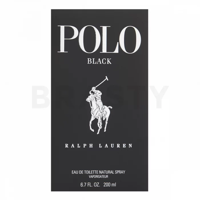 Ralph Lauren Polo Black Eau de Toilette bărbați 200 ml