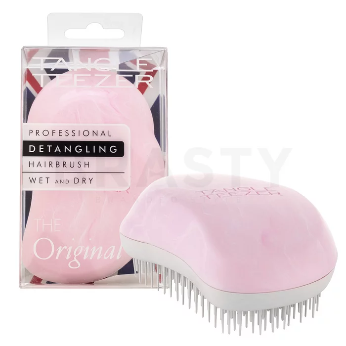 Tangle Teezer The Original haarborstel voor gemakkelijk ontwarren Pink Marble
