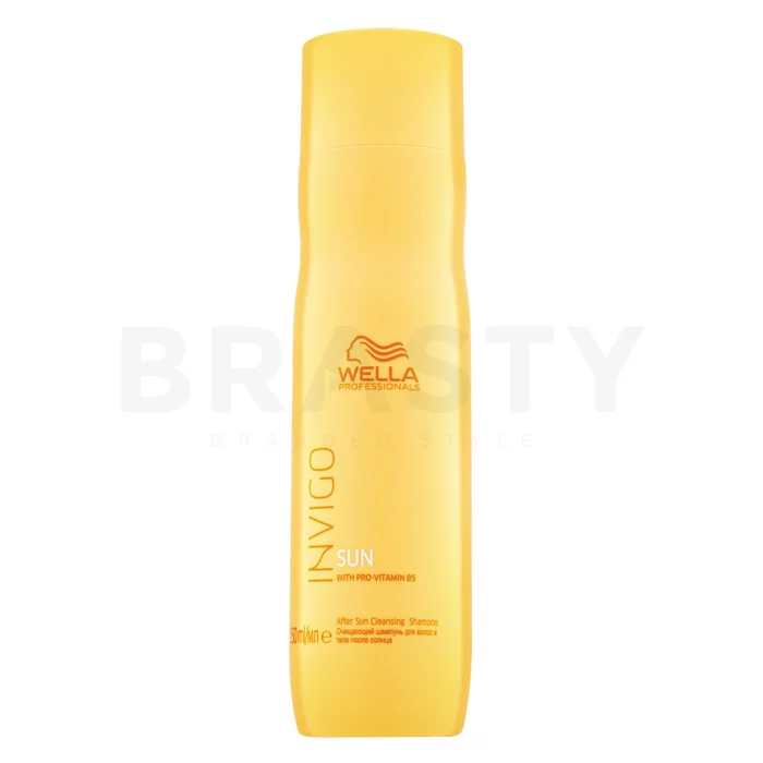 Wella Professionals Invigo Sun After Sun Cleansing Shampoo negovalni šampon za lase, obremenjene s soncem 250 ml