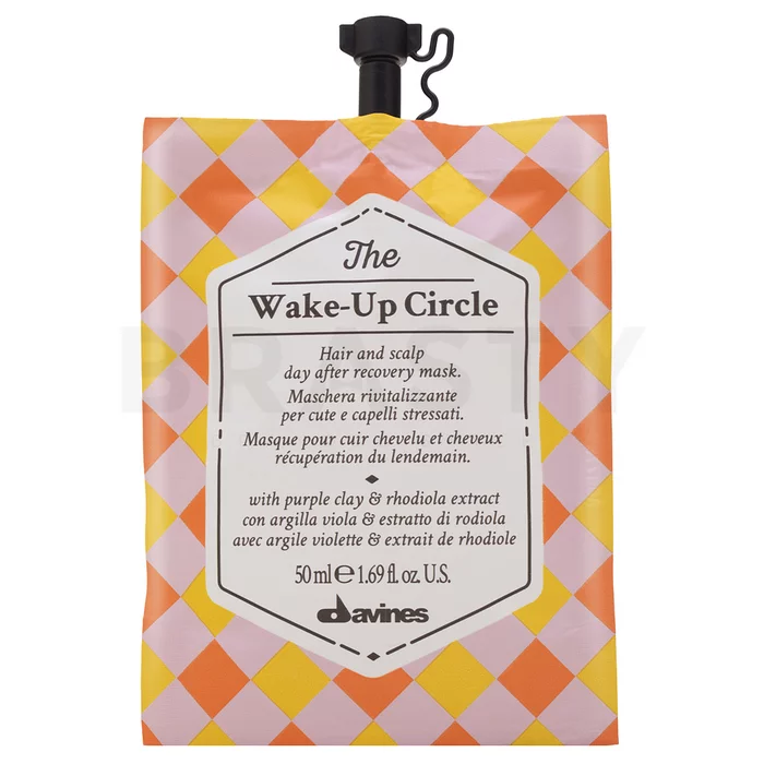 Davines The Wake Up Circle Máscara de fortalecimiento Para cabellos delicados 6 x 50 ml