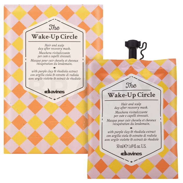 Davines The Wake Up Circle Máscara de fortalecimiento Para cabellos delicados 6 x 50 ml