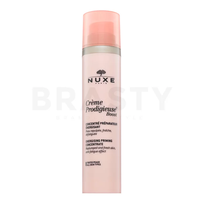Nuxe Creme Prodigieuse Boost Energising Priming Concentrate energizáló fluid az egységes és világosabb arcbőrre 100 ml