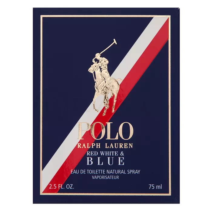 Ralph Lauren Polo Red White & Blue Eau de Toilette da uomo 75 ml