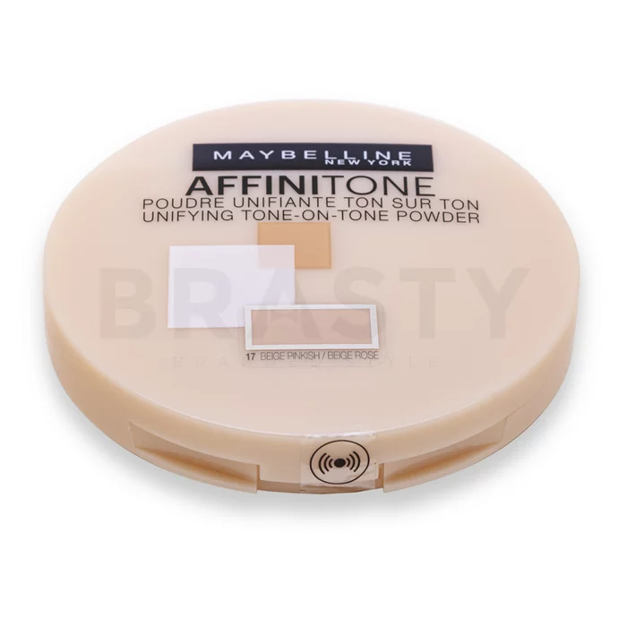 Maybelline Affinitone Unifying Tone-on-Tone Powder prašek 17 Rose Beige 9 g
