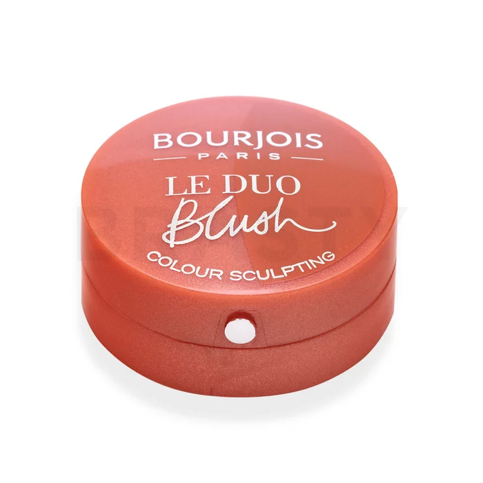 Bourjois Le Duo Blush fard de obraz sub forma de pudra 2în1 02 Romeo et Peachette 2,4 g