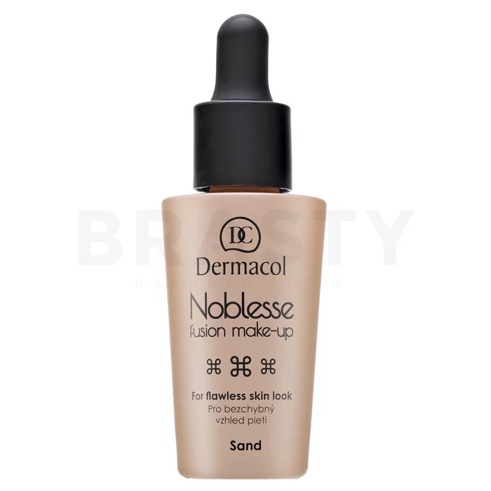 Dermacol Noblesse Fusion Make-Up vloeibare make-up voor een uniforme en stralende teint 03 Sand 25 ml
