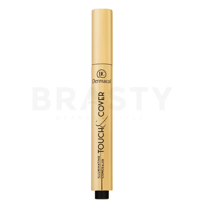 Dermacol Touch & Cover Illuminating Concealer corector lichid pentru o piele luminoasă și uniformă No.02 3 ml