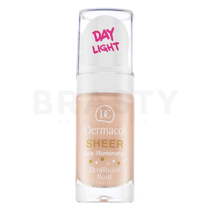 Dermacol Sheer Face Illuminator fluid pentru infrumusetare pentru o piele luminoasă și uniformă Day Light 15 ml