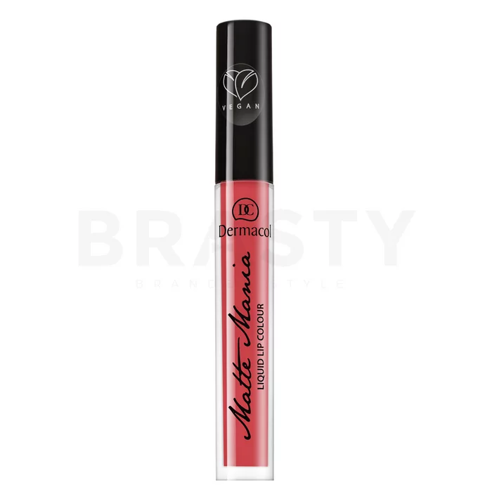 Dermacol Matte Mania Lip Liquid Color tekoča šminka z matirnim učinkom N. 21 3,5 ml