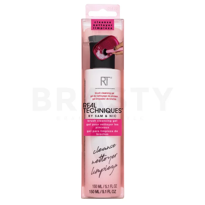 Real Techniques Brush Cleansing Gel gel limpiador para brochas cosméticas 150 ml