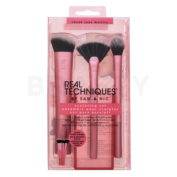 Real Techniques Sculpting Set set de brochas